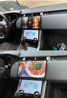 Reproductor Multimedia GPS para Tablero de 13.3 Pulgadas para Range Rover Sport L494 Vogue L405, CPU de 8 Núcleos, 8 GB de RAM, 128 GB de ROM, Android 14, CarPlay, TV