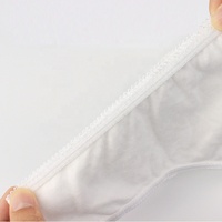 5 PCS/Lot 일회용 속옷 임신 팬티 면 산후 속바지 큰 여성을위한 플러스 사이즈 L ~ 6XL