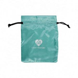 ถุงผ้าโพลีเอสเตอร์ขนาดเล็กพิมพ์โลโก้ตามสั่งคุณภาพดี - Product Image 2