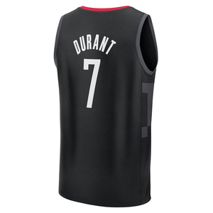 Herenkleding # 7 Durant Houston Jersey op maat gemaakte basketbaloverhemden geborduurde jeugduniformen sportkleding met logo's hot-press - Product Image 4