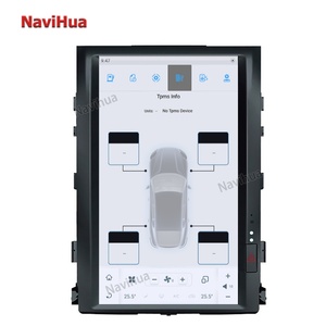 Reproductor Multimedia para Auto Navihua de 16 Pulgadas, Estilo Tesla, MP5, DVD, Pantalla Táctil IPS, Radio para Auto Android para TOYOTA LAND CRUISER LC200 - Product Image 2