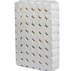 Vente en gros de papier toilette en vrac pâte de bois vierge rouleau de papier toilette sans noyau papier hygiénique - Product Image 1
