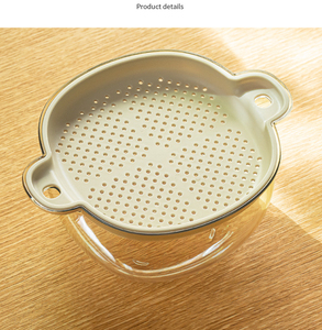 Panier de vidange en PP avec couvercle, pour la cuisine, le bassin de lavage des <span class=keywords><strong>fruits</strong></span> et légumes - Product Image 5