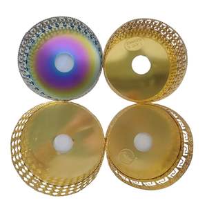 Modern kare <span class=keywords><strong>Metal</strong></span> ve çinko Shisha aksesuarları seyahat için ayna tekniği ile özelleştirilebilir nargile tepsisi ve plaka - Product Image 1