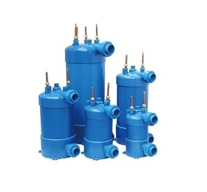 Échangeur de chaleur en titane résistant à la corrosion, coque en PVC, tube en titane, <span class=keywords><strong>pompe</strong></span> à chaleur pour <span class=keywords><strong>piscine</strong></span> d'hôtel et eau de mer - Product Image 2