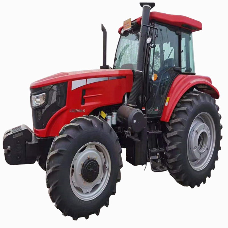 Сельскохозяйственный сельскохозяйственный трактор 230HP С четырехколесным приводом и фронтальным погрузчиком на продажу