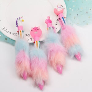 <span class=keywords><strong>Penna</strong></span> a Sfera in Peluche Stile Ragazza Carina, Multicolore, <span class=keywords><strong>con</strong></span> Stampa a Sublimazione e Topper <span class=keywords><strong>Unicorno</strong></span>, Corpo Morbido |   Bomboniere e articoli per la scrittura quotidiana - Product Image 1
