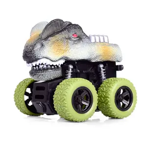 Résistance des véhicules tout-terrain à quatre roues motrices dinosaure à tomber pour jouer au jouet du véhicule pour les enfants