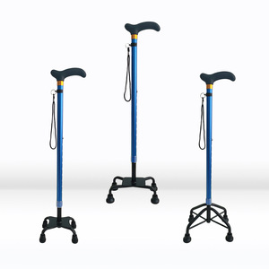 Canne de marche en alliage d'aluminium Yingda, réglable en hauteur, antidérapante, support robuste pour personnes âgées, légère, durable, aide à la mobilité - Product Image 1