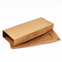 Boîte d'emballage en papier kraft personnalisée avec fenêtre transparente avec votre logo Boîte d'emballage en papier kraft