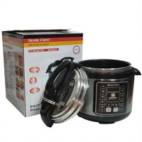 Autocuiseur Électrique Grande Capacité Antiadhésif pour Usage Domestique, Marque Silver Crest, Norme Américaine 110V, pour le Commerce International Transfrontalier