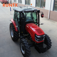 Prix d'usine chinois tracteurs 4X4 90HP 100HP 120HP tracteur à roues moteur 6 cylindres avec CE