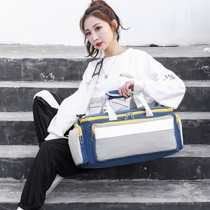 Waterproof Customized Sports <b>Bag</b> Custom Gym <b>Bag</b> <b>Overnight</b> Weekender <b>Bag</b> - Product Image 3
