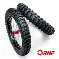 Ensemble complet de roues et pneus tout-terrain Front90/90-18 Rear110/90-17 pour SurRon Light Bee X, pièces de modification et de mise à niveau pour moto électrique tout-terrain