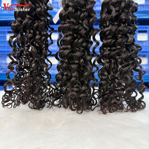 Las Mejores Extensiones de Cabello Brasileño 6A 100 gramos, Cabello Virgen Sin Procesar, Sin Enredos, Rizado Profundo, Doble Trama, 12-30 Pulgadas, Venta al Por Mayor Vip Sister - Product Image 5