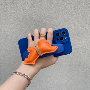 Custodia per iPhone 17 Pro Max con cinturino da polso a forma di <span class=keywords><strong>Bulldog</strong></span> <span class=keywords><strong>Francese</strong></span> e cordino a tracolla, simpatico design 3D a forma di cane - Product Image 5