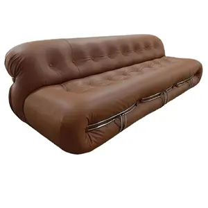 Luxe Nieuw Design Huismeubilair Hotel Woonkamer Mohair Fluweel Enkele Loveseat Love Seat 3 Seat Nijlpaard Soriana Sofa