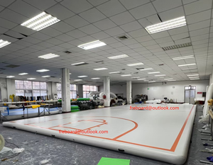 Experto en fábrica Mejor estudiante Exploración Blow Inflable Gran cancha de baloncesto Barato Gimnasia Tumbling Air Track Mat en venta - Product Image 6