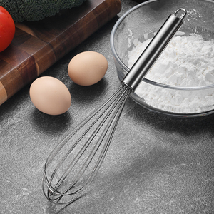 Fouet Batteur à Œufs Manuel en Acier Inoxydable, Design Classique, pour la Maison et la Cuisine, Personnalisable ou Standard, à Prix Abordable - Product Image 5