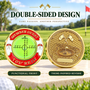 OEM Golf Putting Green Reader Bubble Level Metal Slope Alignment Tool Custom Color Logo and Packaging Factory Direct Bulk Supply - Product Image 2