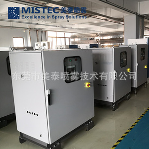 ระบบพ่นหมอกฝุ่นละอองขนาดไมครอนแบบแห้ง Mistec Dual Fluid พร้อมระบบควบคุมอัตโนมัติ สำหรับงานก่อสร้าง พ่นละอองน้ำเพื่อความเย็นและความชื้น - Product Image 2