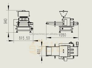 Fully Automatic 3D Multifunctional High Efficiency Candy Production Line Vitamin Pectin Gelatin Starch Jelly <b>Gummy</b> <b>Bear</b> Bakery - Product Image 3