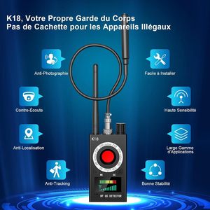 K18 Mini GPS Tracker Detector <span class=keywords><strong>Hidden</strong></span> Camera Bug ABS Chất Liệu Microphone Phát Hiện Micro Bug Của Hacker Thiết Bị Cho Du Lịch Khách Sạn Sử Dụng - Product Image 5