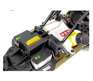 HSP 94054S Bajer 1/5 Camion RC a Benzina, Motore a 2 Tempi 32CC, Alimentato a Nitro, Buggy da <span class=keywords><strong>Corsa</strong></span> 4WD Fuoristrada con Radio 2.4Ghz - Product Image 4