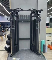SK Commercial Pin Loaded Functional Trainer Compact Dual Adjustable Pulley Cable Machine pour la musculation en salle de sport et à domicile