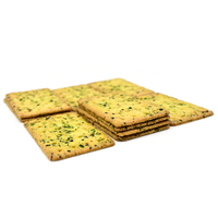 Sachets de collation saine en plastique pour biscuits croustillants salés et sucrés, 5 types de craquelins aux légumes, haute qualité, cadeau de fêtes, Camill 220G