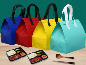 Sac isotherme non tissé 2026 avec doublure en feuille d'aluminium pour garder au chaud ou au frais, idéal pour le pain et les gâteaux - Product Image 1