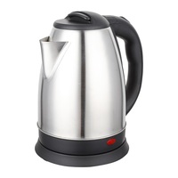 Ketel elektrik Stainless Steel 1.5 Liter, ketel listrik anti karat, Ketel air Boiler 304 Liter, perlindungan kering harga grosir untuk rumah