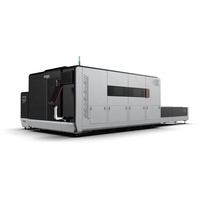 Derek — machine de découpe laser de fibre, 2000w, grande vitesse, avec tour