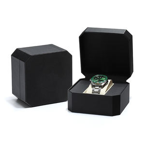 Wholesale Custom Logo Square Jewelry & Watch <b>Storage</b> <b>Boxes</b> with Flip Top Water Resistant Recycled <b>Materials</b> - Product Image 5