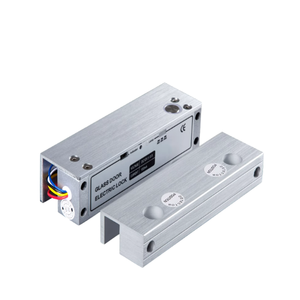 मिनी इलेक्ट्रिक बोल्ट लॉक BL-2300B लकड़ी के ग्लास धातु और पीसी दरवाजे के लिए 6 तारों का कम तापमान - Product Image 6