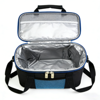 Sac isotherme à fermeture éclair en aluminium refermable d'usine, sac de protection thermique, sacs d'expédition isothermes, glacières et sacs isothermes
