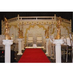 Auténtico Gujarati boda Sankheda Mandap perfecto boda decoraciones venta Reino Unido fabricante - Product Image 1