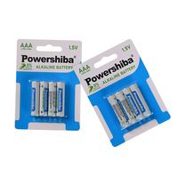 Baterai Alkaline AAA 3A 1.5V Bebas Merkuri untuk Peralatan Listrik & Elektronik Konsumen dengan Garansi 10 Tahun