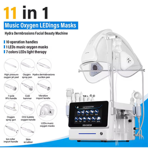 Commercial 11 in 1 Hydro Dermabrasion Oxygen Jet Facial Machine High Pressure Deep Cleaning Skin Rejuvenation Device - Product Image 5