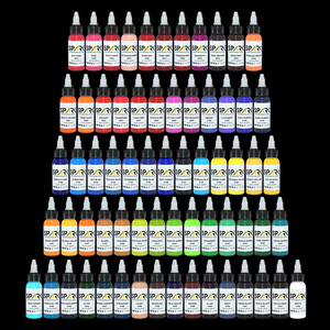 Spark Chất lượng cao lâu dài sáng nhanh màu nước dựa trên màu sắc rực rỡ mực xăm cho nghệ thuật cơ thể - Product Image 4