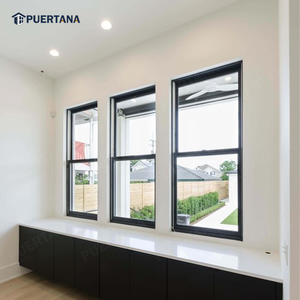 Finestra a scomparsa singola in alluminio in stile americano per una piccola casa - Product Image 6