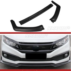 For Toyota's 10th Generation Civic Hatchback 2021 Exterior Accessories <b>Car</b> Front Bumper Lip Splitter <b>Diffuser</b> Spoiler Body Kit - Product Image 1