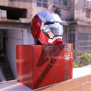 Factory Price Cool Sport ABS Winter Riding Voice Remote Control Electric <strong>IronMan</strong> <strong>Helmet</strong> for Cosplay Use - Product Image 6