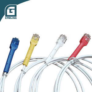 Gcabling Sales White Belden Network Slim Bendable Patchcord 0,35 M 1 pulgada 4 pares de cobre <span class=keywords><strong>RJ</strong></span> <span class=keywords><strong>45</strong></span> UTP Cable Rj45 Patch Cables Cords - Product Image 5