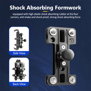 Gub P60 Schokabsorpt Aangepaste Motorfiets Telefoon Moto Ondersteuning Fiets Stuur Stand Mount Scooter Motor Fiets Telefoon Houder - Product Image 6