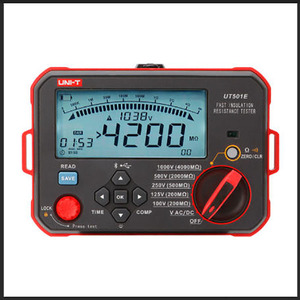Testeur d'isolation rapide UNI-T UT501E, produit très vendu - Product Image 1