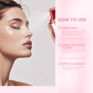 Spray Fijador de <span class=keywords><strong>Maquillaje</strong></span> Lakerain Transparente, Mate, Resistente al Agua y de Larga Duración, el Más Popular para el <span class=keywords><strong>Maquillaje</strong></span> Diario Femenino - Product Image 2