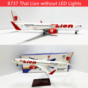 ราคาขายส่ง ของขวัญสุดฮิต วัสดุเรซิ่น สเกล 1:<span class=keywords><strong>200</strong></span> ขนาด 37 ซม. เครื่องบินโดยสาร B737 สายการบินไทย รุ่นจำลอง - Product Image 5