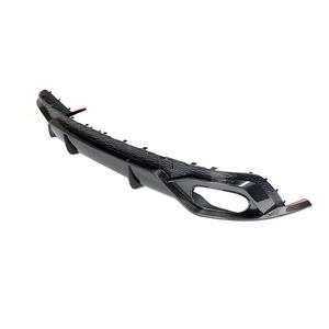 Para <span class=keywords><strong>Audi</strong></span> <span class=keywords><strong>RS</strong></span> <span class=keywords><strong>Q8</strong></span> RSQ8 2021-2023 fibra de carbono real difusor de parachoques trasero alerón - Product Image 2