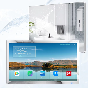 Android Smart WIFI untuk kamar mandi <span class=keywords><strong>TV</strong></span> tahan air <span class=keywords><strong>22</strong></span> inci HD 1080p LED lampu latar antarmuka LAN dekorasi Villa Hotel - Product Image 2